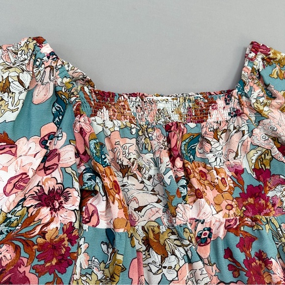 Anthropologie MAEVE Milou romantic off shoulder floral dress, S. - Picture 7 of 9